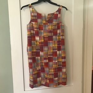 JCrew Madras Dress